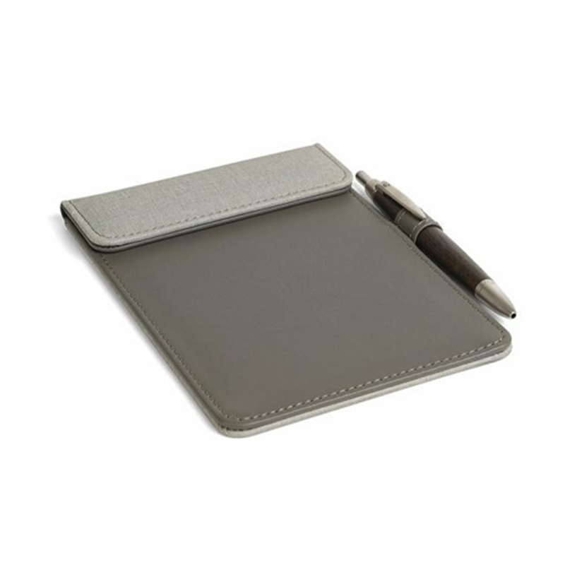 Memo pack folder with pen