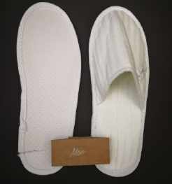 Cotton Waffle Slipper
