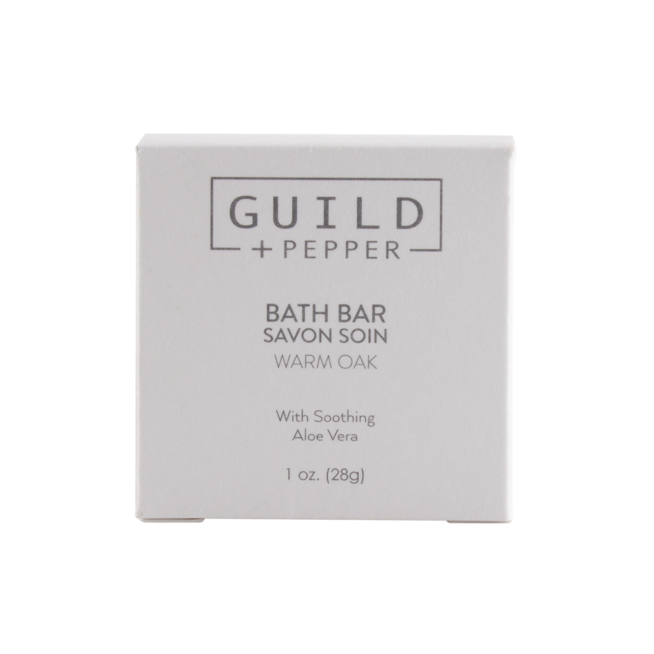 Guild+Pepper 28g Aloe Soap Carton